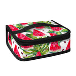 White Tropical Watermelon Pattern Print Small Lunch Bag