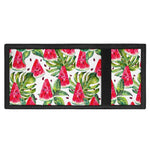 White Tropical Watermelon Pattern Print Trifold Wallet