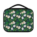 White Tulip Pattern Print Classic Bible Case