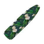 White Tulip Pattern Print Ironing Board Cover