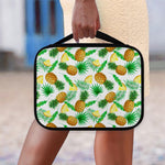 White Watercolor Pineapple Pattern Print Classic Bible Case