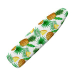 White Watercolor Pineapple Pattern Print Ironing Board Cover