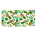 White Watercolor Pineapple Pattern Print Towel
