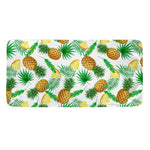 White Watercolor Pineapple Pattern Print Towel