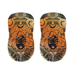 Wiccan Girl And Magical Moon Print Bar Stool Covers
