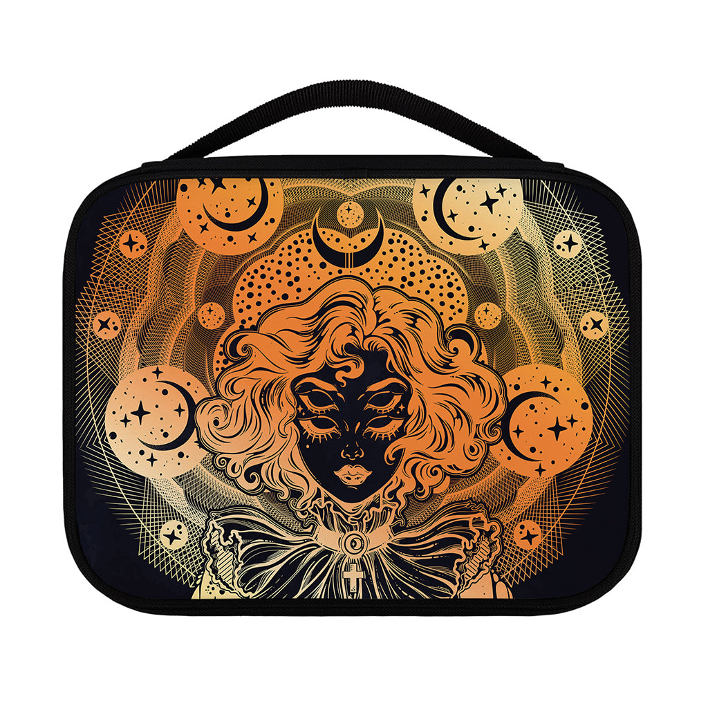 Wiccan Girl And Magical Moon Print Classic Bible Case