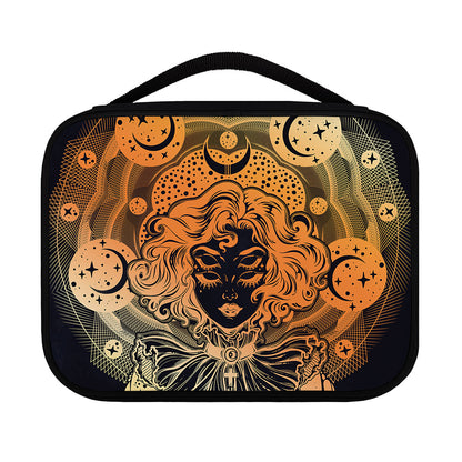 Wiccan Girl And Magical Moon Print Classic Bible Case