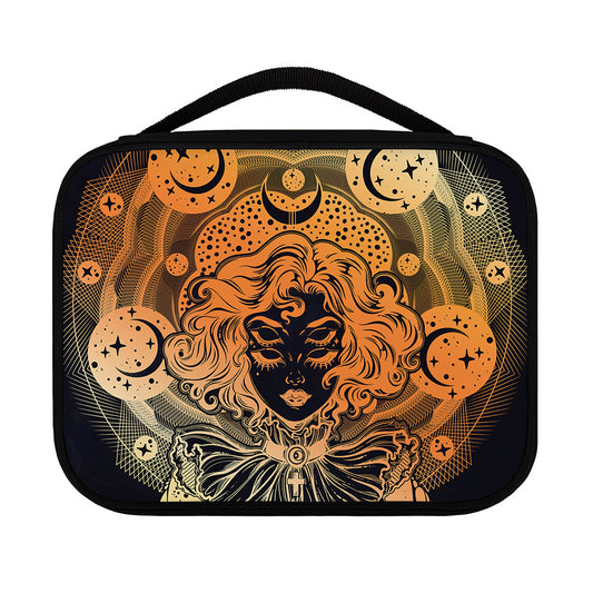 Wiccan Girl And Magical Moon Print Classic Bible Case