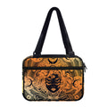 Wiccan Girl And Magical Moon Print Double Strap Bible Bag