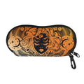 Wiccan Girl And Magical Moon Print Glasses Case