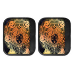 Wiccan Girl And Magical Moon Print Handle Covers