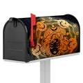 Wiccan Girl And Magical Moon Print Mailbox Cover