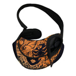 Wiccan Girl And Magical Moon Print Pet Sling Carrier