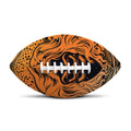 Wiccan Girl And Magical Moon Print Rugby Ball