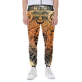 Wiccan Girl And Magical Moon Print Joggers