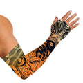 Wiccan Girl And Magical Moon Print Sun Protection Arm Sleeves