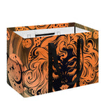 Wiccan Girl And Magical Moon Print Utility Tote Bag
