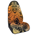 Wiccan Girl And Magical Moon Print Waterproof Car Seat Cover
