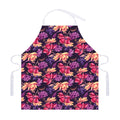 Wild Flower Print Adjustable Apron