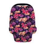 Wild Flower Print Baby Seat Cover