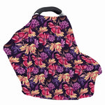 Wild Flower Print Baby Seat Cover