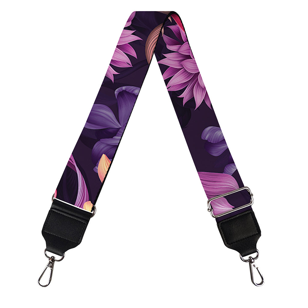 Wild Flower Print Bag Strap