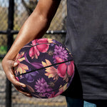 Wild Flower Print Basketball