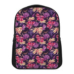 Wild Flower Print Casual Backpack