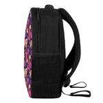 Wild Flower Print Casual Backpack