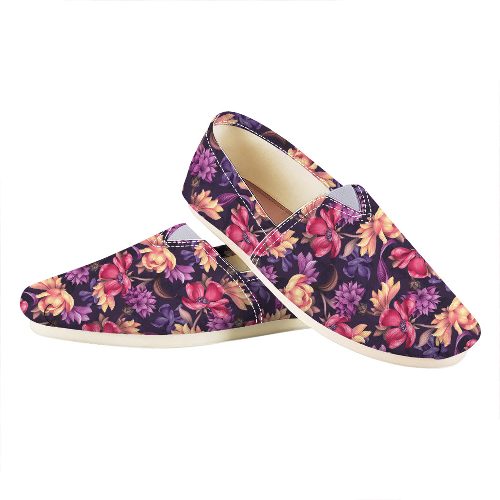 Wild Flower Print Casual Shoes