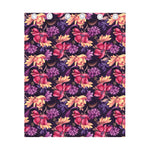 Wild Flower Print Curtain