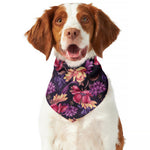 Wild Flower Print Dog Bandana