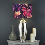 Wild Flower Print Drum Lamp Shade