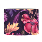 Wild Flower Print Drum Lamp Shade