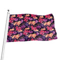 Wild Flower Print Flag