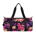 Wild Flower Print Gym Bag