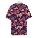 Wild Flower Print Hawaiian Shirt