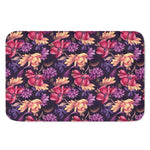 Wild Flower Print Indoor Door Mat