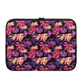 Wild Flower Print Laptop Sleeve