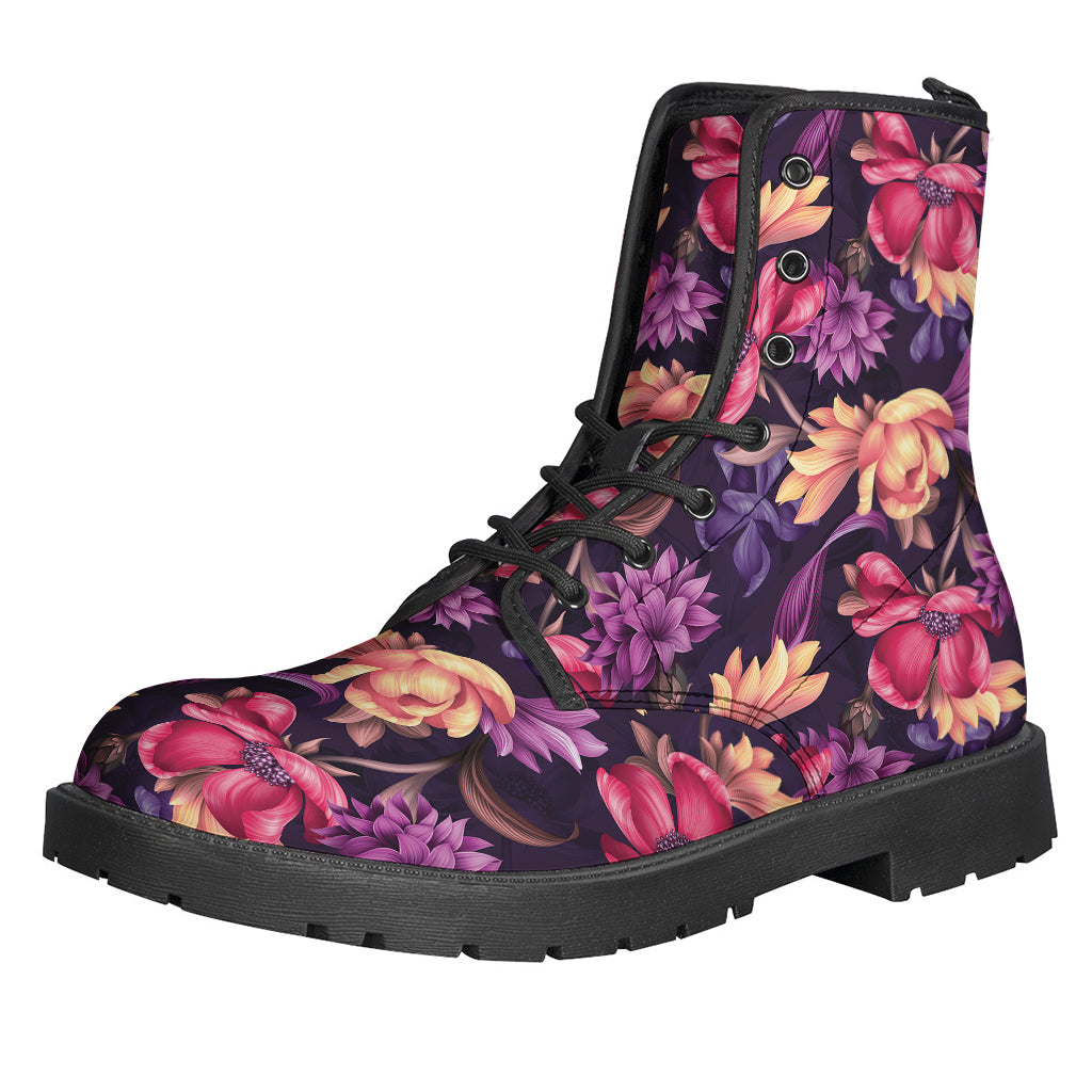 Wild Flower Print Backpack