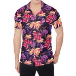 Wild Flower Print Men's Shirt