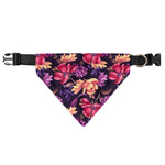 Wild Flower Print Over The Collar Dog Bandana