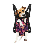 Wild Flower Print Pet Carrier Backpack