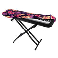 Wild Flower Print Piano Keyboard Cover