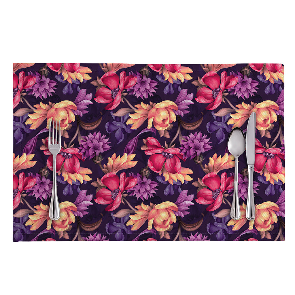 Wild Flower Print Placemat
