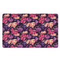 Wild Flower Print Polyester Doormat