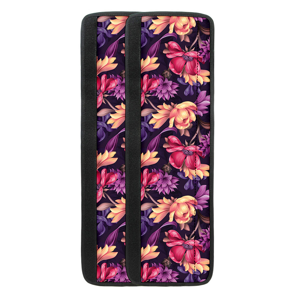 Wild Flower Print Refrigerator Handle Covers