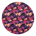 Wild Flower Print Round Blanket