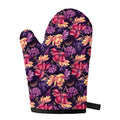 Wild Flower Print Single Oven Mitt
