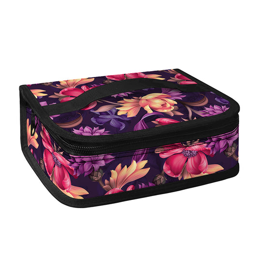 Wild Flower Print Small Lunch Bag